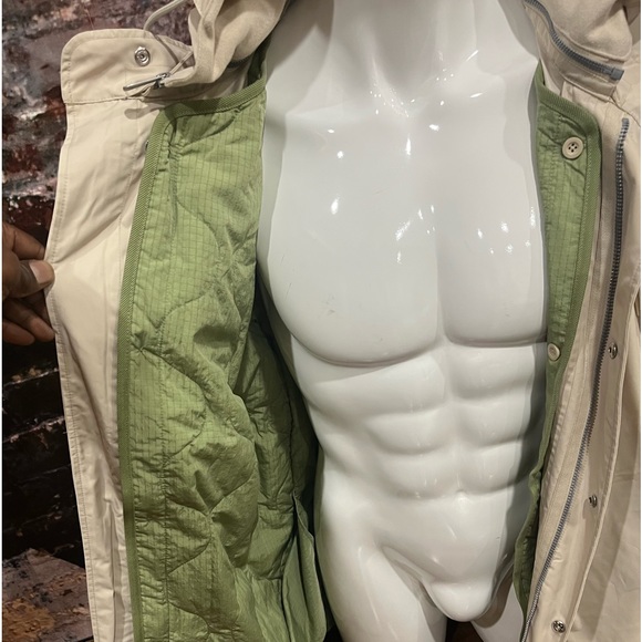 NEW Nike Life Therma-FIT 3-in-1 Hooded Parka Jacket Rattan Light Tan DQ4926-206 - Picture 8 of 15